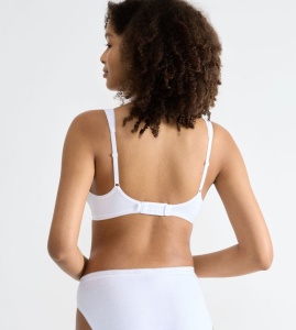 Sutien esențial din bumbac fin cu decolteu în V, Sloggi Basic+ Soft Bra - Img 2