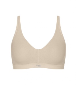 Sutien fără armătură din bumbac organic și respirabil, Sloggi EVER Ease Soft bra - Img 5