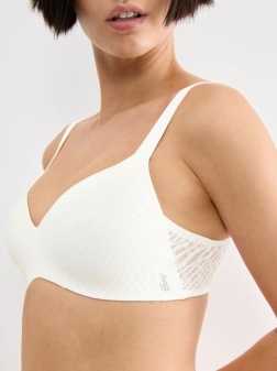 Sutien Lift Up Sloggi ZERO Feel Bliss THE UP TshirtBra Crem - Img 3
