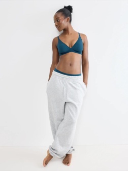 Sutien push-up cu burete detașabil, fără armătură, Sloggi ZERO Feel 2.0 THE UP P Bra Albastru - Img 4