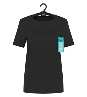 Tricou damă Sloggi EVER EASE din bumbac organic, Sloggi EVER Ease T-Shirt Negru - Img 6