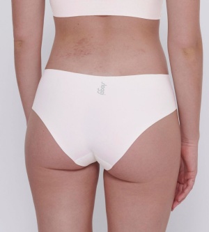 Boxer, lenjerie invizibilă, Sloggi ZERO Feel 2.0 Hipster Crem