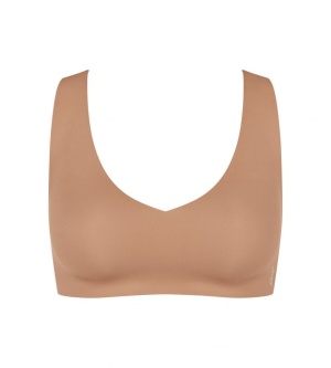 Bustieră invizibilă, Sloggi ZERO Feel 2.0 Bralette Nud - Img 5