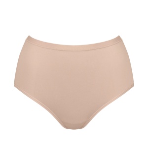 Chilot damă cu talie înaltă Sloggi GO Daily Cotton Highwaist Bej - Img 5