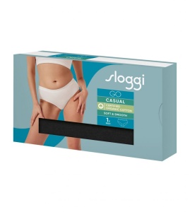 Chilot din bumbac organic ultra-moale, Sloggi GO Casual Midi - Img 7