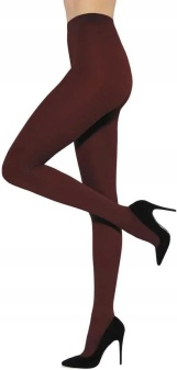 Ciorapi pantaloni din microfibră, semiopaci, mați, Gatta Rosalia 40 DEN Bordo