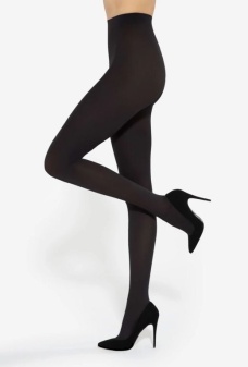Ciorapi pantaloni din microfibră, semiopaci, mați, Gatta Rosalia 40 DEN Fumo