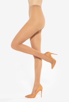 Ciorapi semi-mate cu lycra, Gatta Laura 40 Den culoare Golden