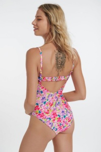 Costum de baie întreg fără burete, cu armătură, Lisca Napoli 43512 - Img 2