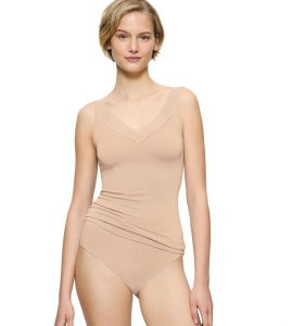Maieu din Modal invizibilă cu bretele late, Triumph Feel of Modal Tank Top - Img 6