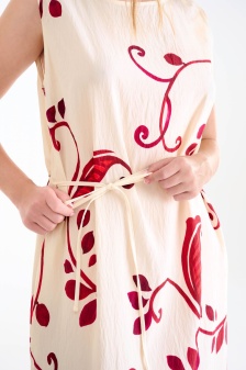 Rochie lungă de vară, Lisca Portofino 49630, Roșu - Img 6