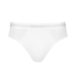 Set de 2 perechi de chiloți bărbătești, Sloggi SLG Base Brief C2P Alb - Img 5
