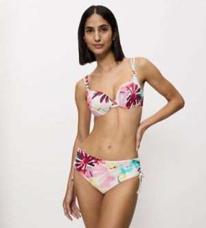 Slip de baie reglabil, cu acoperire medie Triumph Summer Fleur Midi - Img 2