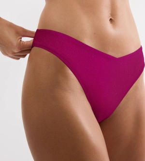Slip de baie tip brazilian din lurex strălucitor, Triumph Summer Sunset Brazilian 01 Mov - Img 3