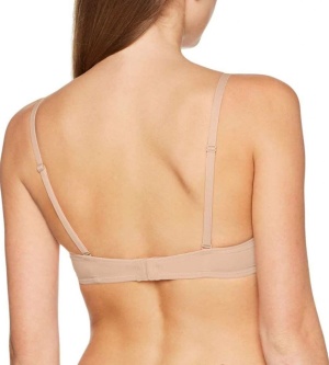 Sutien buretat cu bretele detașabile, Triumph Lovely Micro WHPM Bej - Img 2