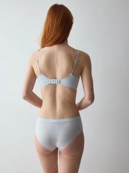 Sutien buretat, fără armătură, Triumph Body Make-up Soft Touch P Gri - Img 2