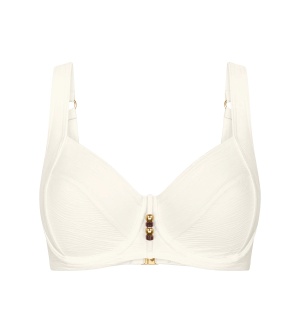 Sutien de baie minimizer cu armătură, Triumph Summer Dune W 01 Crem - Img 5