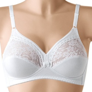 Sutien fără armătură, Triumph Formfit N Alb - Img 2