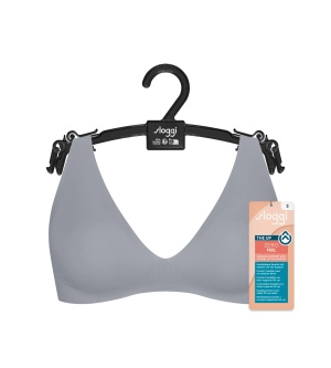 Sutien push-up cu burete detașabil, fără armătură, Sloggi ZERO Feel 2.0 THE UP P Bra Gri - Img 7