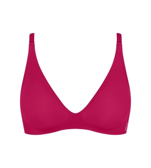 Sutien push-up cu burete detașabil, fără armătură, Sloggi ZERO Feel 2.0 THE UP P Bra Ciclam - Img 5