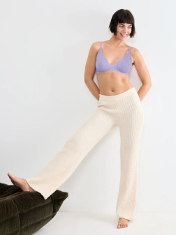 Sutien push-up fără armătură, Sloggi ZERO Feel Bliss THE UP P Bra Lila - Img 4