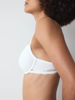 Sutien push-up Triumph Lovely Micro WHUM Alb - Img 4