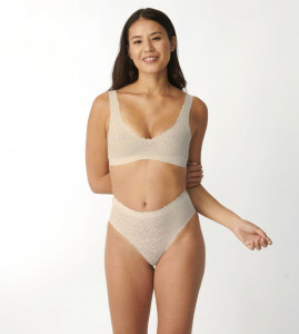 Bustieră cu burete detașabil, Sloggi Zero Feel Lace 2.0 Bralette - Img 4