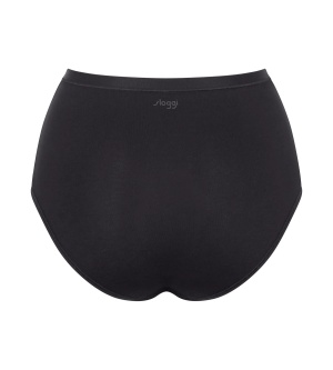 Chilot damă cu talie înaltă Sloggi GO Daily Cotton Highwaist Negru - Img 6