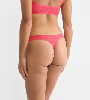 Chilot string invizibil, Sloggi ZERO Feel Air String Coral - Img 2