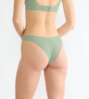 Chiloți tanga invizibili, Sloggi ZERO Feel 2.0 Tiny tanga Verde - Img 3