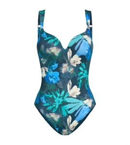 Costum de baie întreg, cu burete și sârmă, Triumph Summer Fleur OWP - Img 5