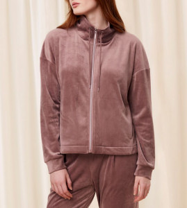 Hanorac damă, Triumph Cozy Comfort Velour Zip Jacket - Img 1