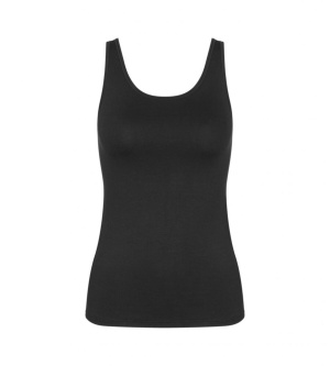 Maiou slim fit cu bretele late din bumbac, Triumph Sense Of Cotton Tank Top - Img 5