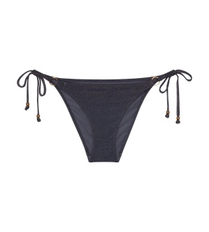 Slip de baie reglabil, cu lurex strălucitor, Triumph Summer Sunset Tai Negru - Img 5