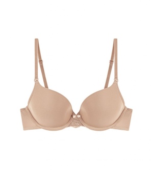 Sutien buretat cu bretele detașabile, Triumph Lovely Micro WHPM Bej - Img 12