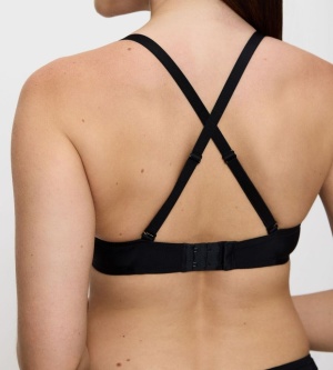 Sutien buretat cu bretele detașabile, Triumph Lovely Micro WHPM Negru - Img 12