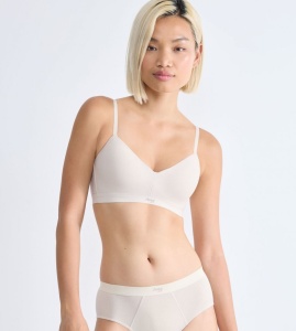 Sutien buretat din bumbac organic și respirabil, Sloggi EVER Ease P - Img 1