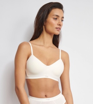 Sutien buretat din bumbac organic și respirabil, Sloggi EVER Ease P