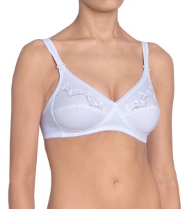 Sutien Clasic din bumbac, Triumph Elasti Cross + Cotton N - Img 1