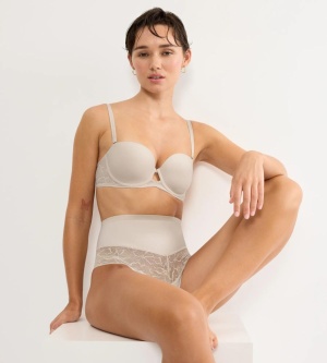 Sutien cu bretele detașabile, Triumph Comfort Contour WDP Bej - Img 4