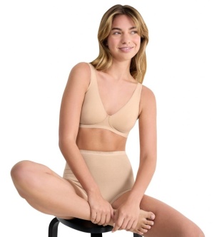 Sutien esențial din bumbac fin cu decolteu în V, Sloggi Basic+ Soft Bra - Img 8