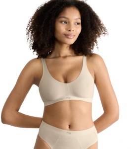 Sutien fără armătură din bumbac organic și respirabil, Sloggi EVER Ease Soft bra - Img 7