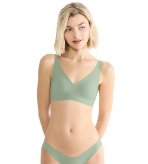 Sutien fără armătură, Sloggi ZERO Feel 2.0 Soft bra Verde - Img 7