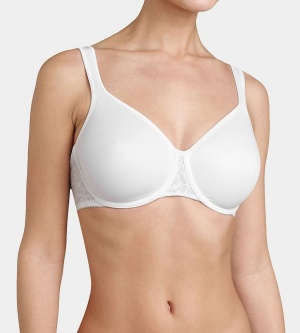 Sutien minimizer cu armătură, până la cupa G, Triumph Comfort Minimizer, Alb