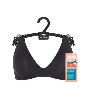 Sutien push-up cu burete detașabil, fără armătură, Sloggi ZERO Feel 2.0 THE UP P Bra Negru - Img 7
