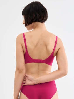 Sutien push-up cu burete detașabil, fără armătură, Sloggi ZERO Feel 2.0 THE UP P Bra Ciclam - Img 2
