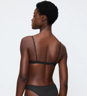 Sutien push-up cu dantelă, Triumph That Night in Vegas WHU Negru - Img 2