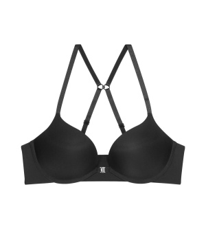 Sutien push-up cu închidere frontală Triumph Pure Micro WHUF Negru - Img 5