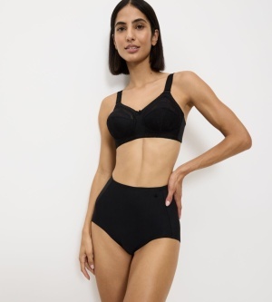 Triumph Doreen, Sutien fără armătură pentru bust generos, bestseller mondial, Negru - Img 6