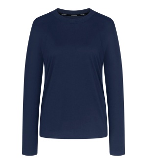 Bluză de casă cu mâneci lungi, Triumph Mix & Match Top LSL X Bleumarin - Img 5